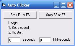 Speed auto clicker